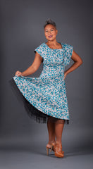 Polka Dot Cocktail Dress